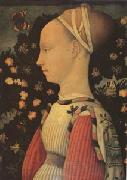 Portrait of Ginevra d'Este (mk05) PISANELLO